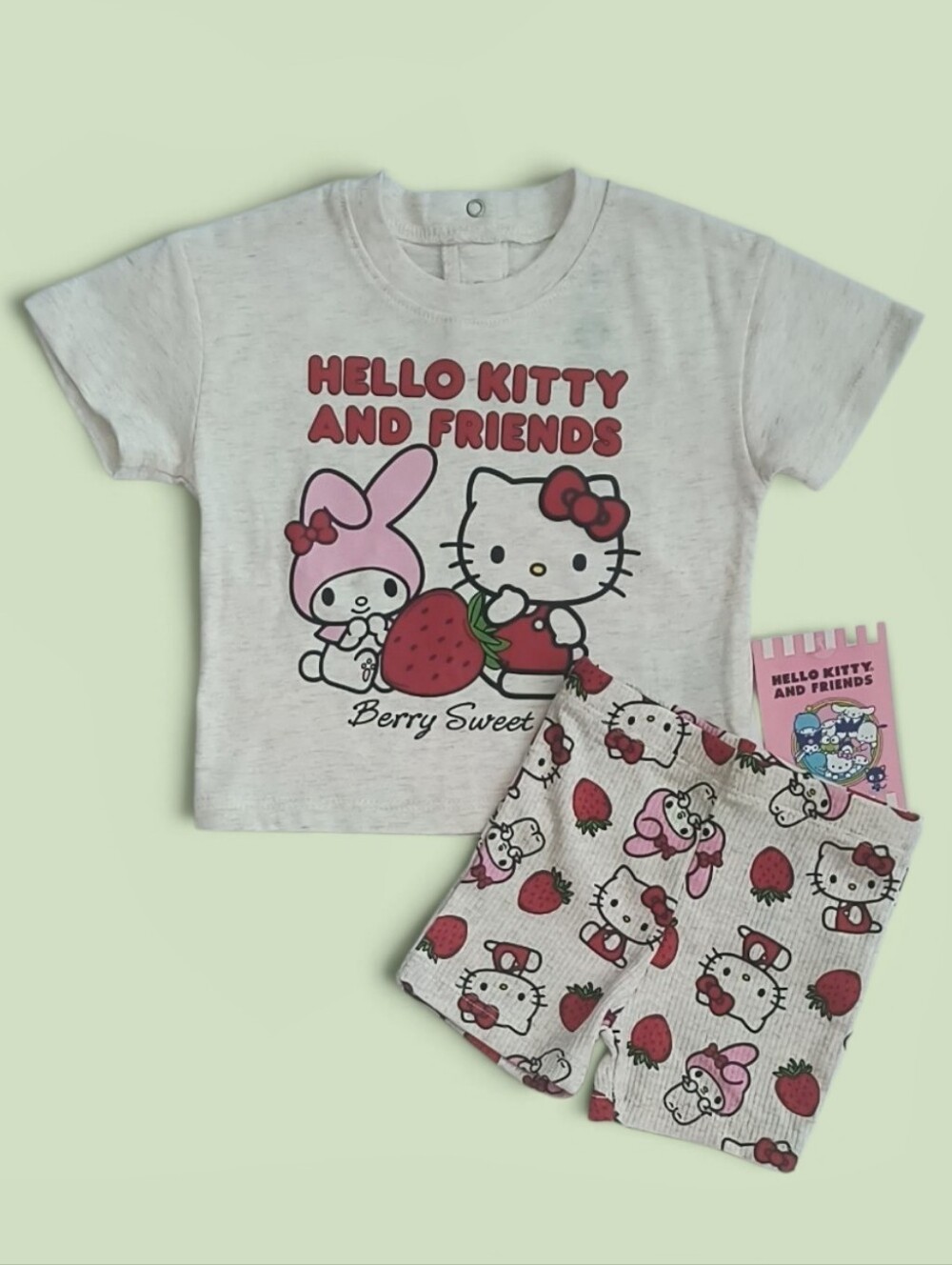 Sanrio Hello Kitty And Friends Berry Friends 2 Piece Set Size 3-6 Months